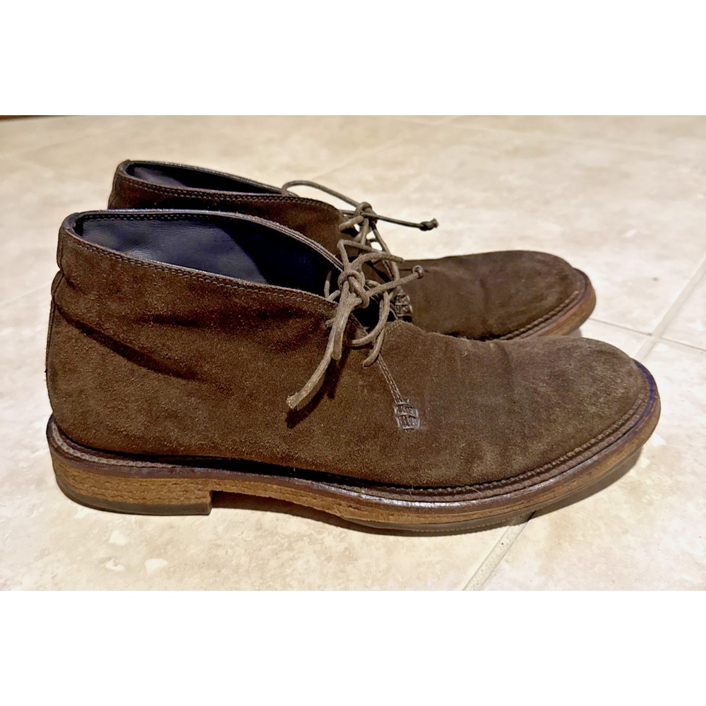 To Boot New York Chukka Men's Size 9.5 Brown Suede Boots Lace Up Casual Work